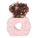 Piñata forme bague rose et doré à Garnir H26,5cm