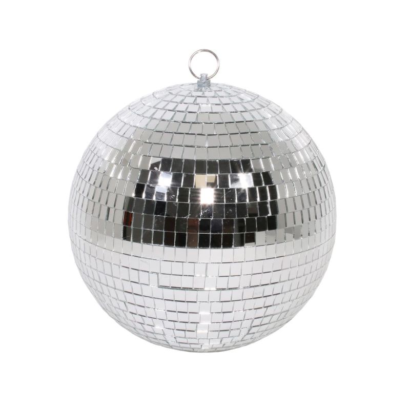 Boule à facettes décorative argentée Ø 20 cm