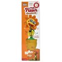 Fleur de tournesol orange dansante en polyester