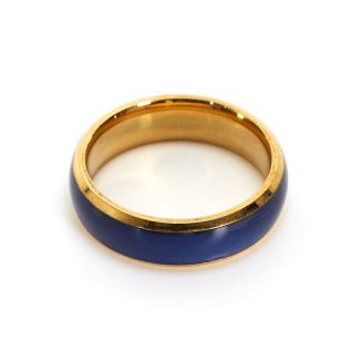 Bague d'humeur en zinc changeant de couleur selon les émotions