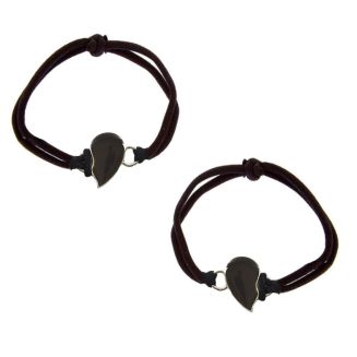 2 bracelets d'humeur en zinc changeant de couleur selon les émotions