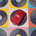 Boîte à bruits rouge en plastique avec 16 effets sonores intégrés