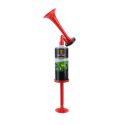Corne de brume supporter en plastique rouge (H25,50cm)
