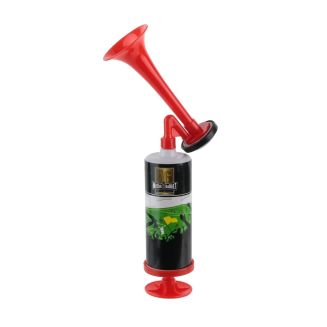 Corne de brume supporter en plastique rouge (H25,50cm)