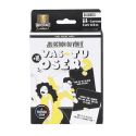 Jeu de 60 cartes action ou vérité ennoir et blanc