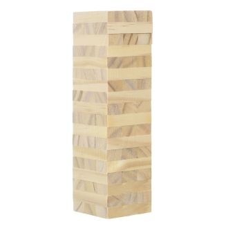 Jeu de la tour infernale 54 pièces en bois