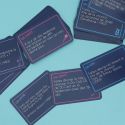 Jeu de 60 cartes quiz sur le thème du karaoké