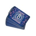 Jeu de 60 cartes quiz sur le thème du karaoké