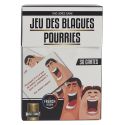 Jeu de blagues avec 50 cartes rouges et blanches pour des fous rires garantis