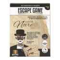 Jeu escape game en papier "La Rose Noire" au style vintage