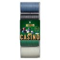 Boîte de 100 jetons de poker en plastique