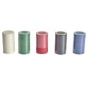 Boîte de 100 jetons de poker en plastique