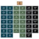Jeu de quiz de 60 cartes sur le thème du meilleur papa