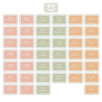Jeu de quiz de 60 cartes sur le thème du meilleure maman