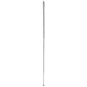Aimant télescopique extensible en inox argenté de 15,5 cm à 74 cm