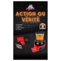 Jeu à boire action ou vérité avec 30 cartes, 1 roulette et 1 verre à shot inclus