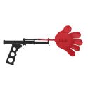 Pistolet tapette à mouche avec cible noir et rouge en polypropylène