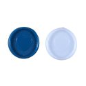 Jeu du 4 à la suite mini avec plateau noire et 42 jetons bleus en plastique