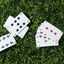Jeu de 54 cartes géantes XXL étanches 10 x 18 cm
