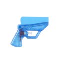 Pistolet 2 en 1 détachable à eau et bulles fonctionnant avec pile bleu et blanc