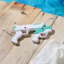 Pistolet à eau détachable 2 en 1 vert et blanc à piles