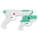 Pistolet à eau détachable 2 en 1 vert et blanc à piles