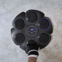 Machine de boxe murale avec enceinte intégrée et une paire de gants et 4 bandes auto-agrippantes