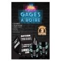 Jeu à boire dé des gages infernal en mousse avec ses 2 verres à shot