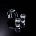 Jeu à boire dé des gages infernal en mousse avec ses 2 verres à shot