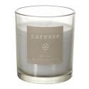 Bougie parfumée sous cloche (H15cm)senteur brume des bois