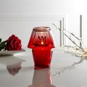 Bougie parfumée en forme de lampe d’amour (H12,5 cm) senteur rêve poudré