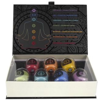 Coffret 7 bougies parfumées par L’essence des chakras