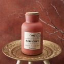 Bougie teracotta parfumée avec couvercle en liège (H27 cm) senteur bois épicé