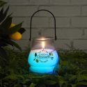 Bougie électrique citronnelle à piles avec 6 couleurs changeantes