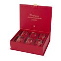 Coffret 6 bougies amour parfums musc blanc, orchidée blanche et rêve poudré