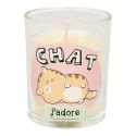 Coffret 4 bougies kawaii parfums guimauve et barbe à papa