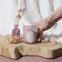 Coffret DIY fabrication 1 bougie parfumée à la rose avec bijou surprise