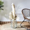 Pampa naturelle beige en roseau séché hauteur 120 cm