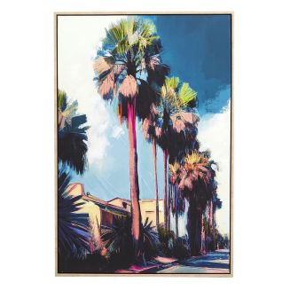 Tableau de décoration murale 60x90cm coloré paysages californiens