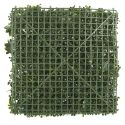 Mur végétal artificiel panache en polyéthylène vert 50x50cm
