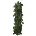 Treillis artificiel feuillage en polyéthylène vert 180x90cm