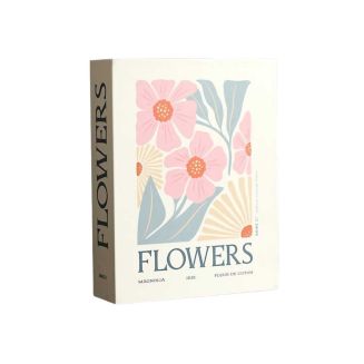 Coffret parfum d'intérieur avec bougie magnolia, diffuseur fleur de coton et spray iris