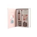 Coffret parfum d'intérieur avec bougie magnolia, diffuseur fleur de coton et spray iris