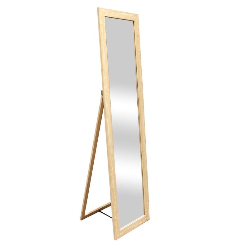 Miroir sur pied en bois 150 cm