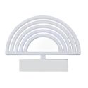 Lampe led effet neon décorative arc-en-ciel sur piles