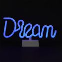 Lampe led effet neon décorative dream sur piles