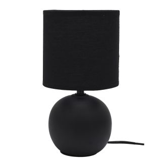 Lampe à poser céramique noir (H25cm)