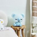 Lampe-veilleuse en forme de koala pour enfant avec 3 intensités de lumière bleu