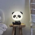 Lampe-veilleuse en forme de panda pour enfant avec 3 intensités de lumière blanche