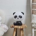 Lampe-veilleuse en forme de panda pour enfant avec 3 intensités de lumière blanche